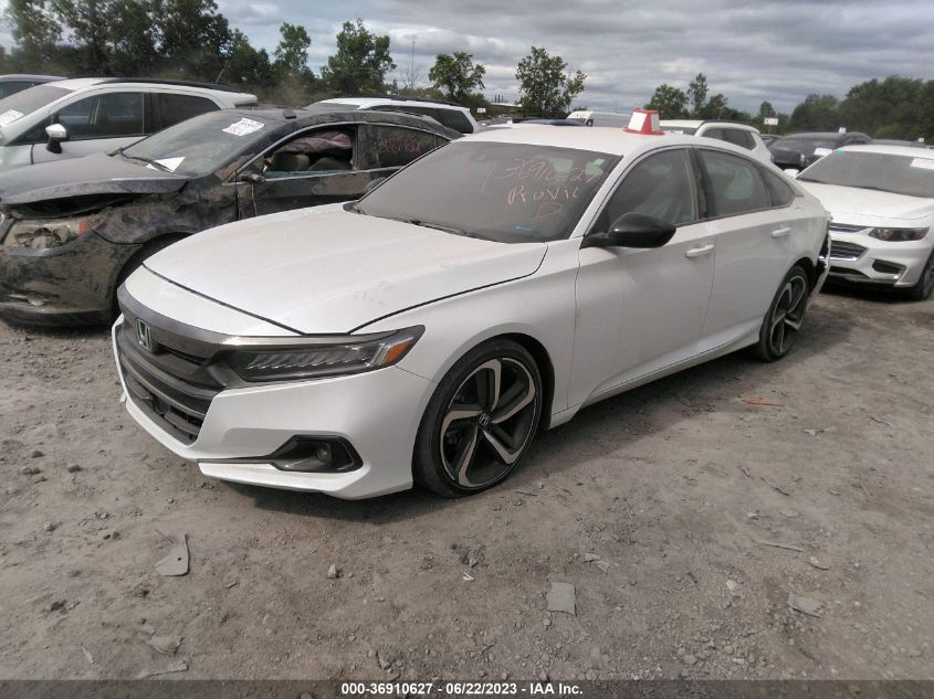 2022 HONDA ACCORD SEDAN SPORT - 1HGCV1F37NA033067