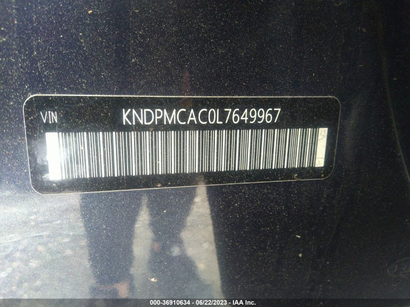 2020 KIA SPORTAGE LX - KNDPMCAC0L7649967