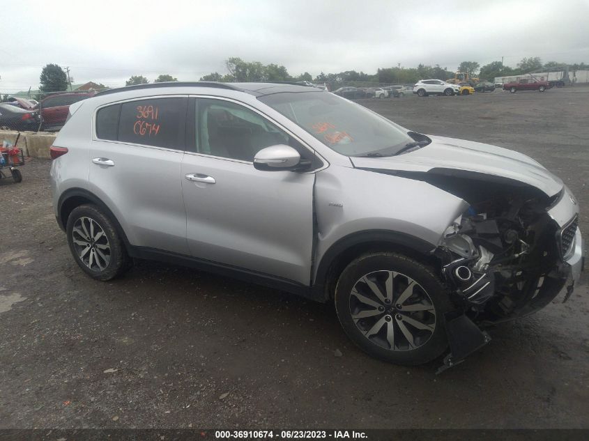 2018 KIA SPORTAGE EX - KNDPNCAC9J7392320
