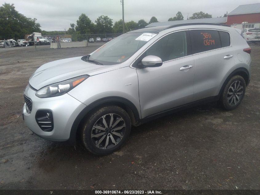 2018 KIA SPORTAGE EX - KNDPNCAC9J7392320