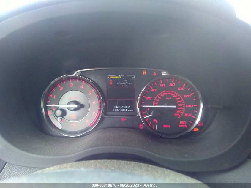 2016 SUBARU WRX LIMITED - JF1VA1J67G9801659