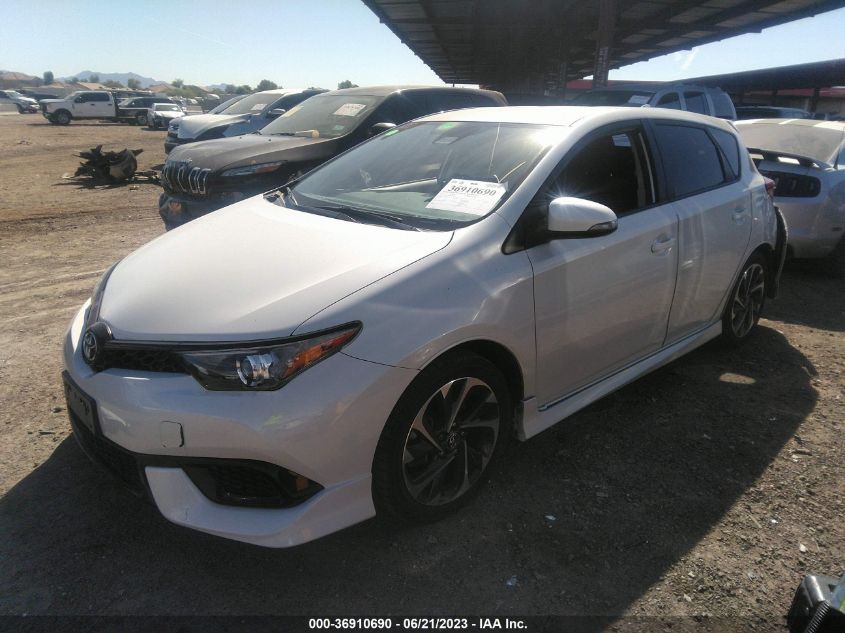 2017 TOYOTA COROLLA IM - JTNKARJE6HJ525490