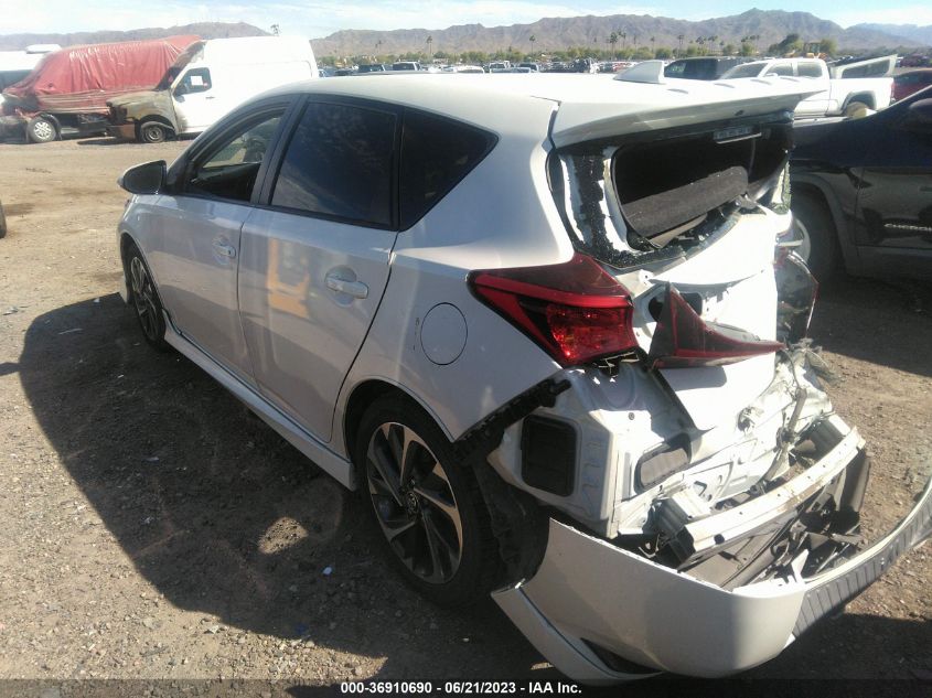 2017 TOYOTA COROLLA IM - JTNKARJE6HJ525490