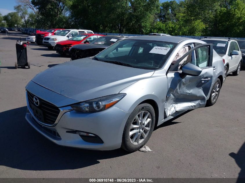 2018 MAZDA MAZDA3 4-DOOR SPORT - 3MZBN1U76JM200397