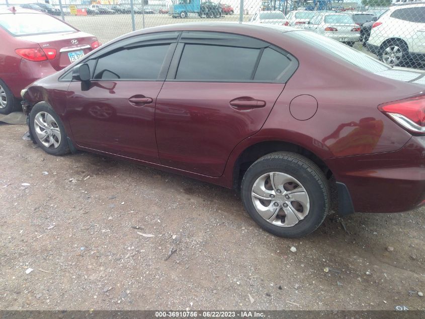 2014 HONDA CIVIC SEDAN LX - 19XFB2F51EE028259