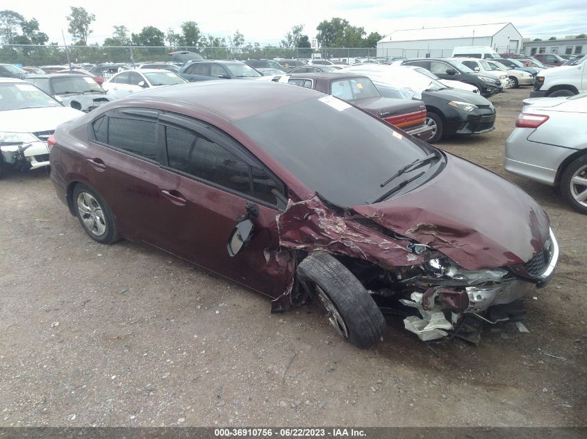 2014 HONDA CIVIC SEDAN LX - 19XFB2F51EE028259