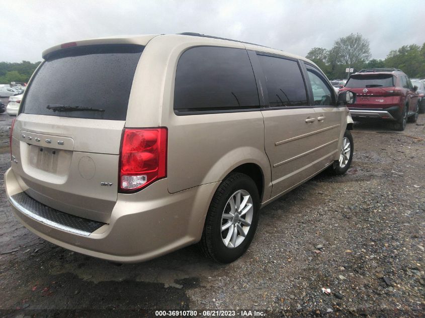 2014 DODGE GRAND CARAVAN SXT - 2C4RDGCG4ER285571