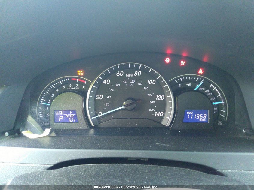 2013 TOYOTA CAMRY L/LE/SE/XLE - 4T1BF1FK1DU211563