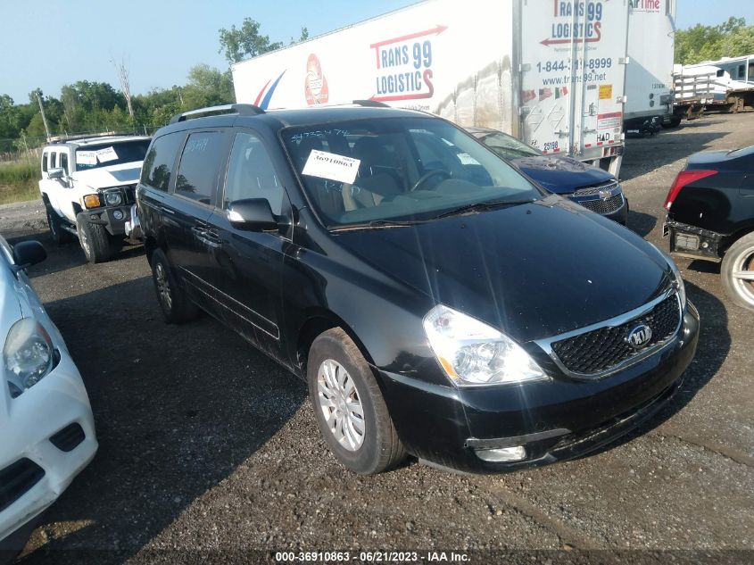 2014 KIA SEDONA LX - KNDMG4C79E6559127