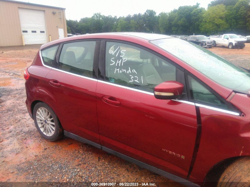 2013 FORD C-MAX HYBRID SEL - 1FADP5BU7DL510298