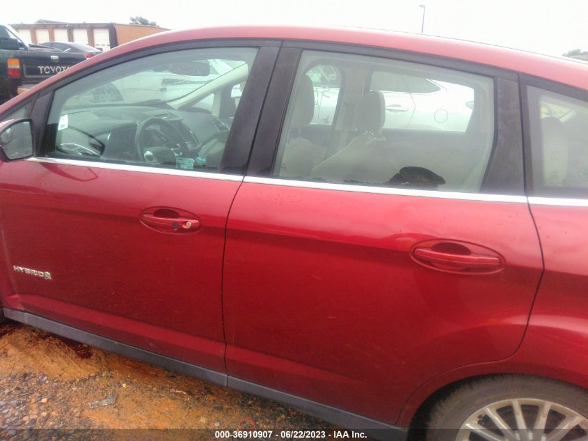 2013 FORD C-MAX HYBRID SEL - 1FADP5BU7DL510298