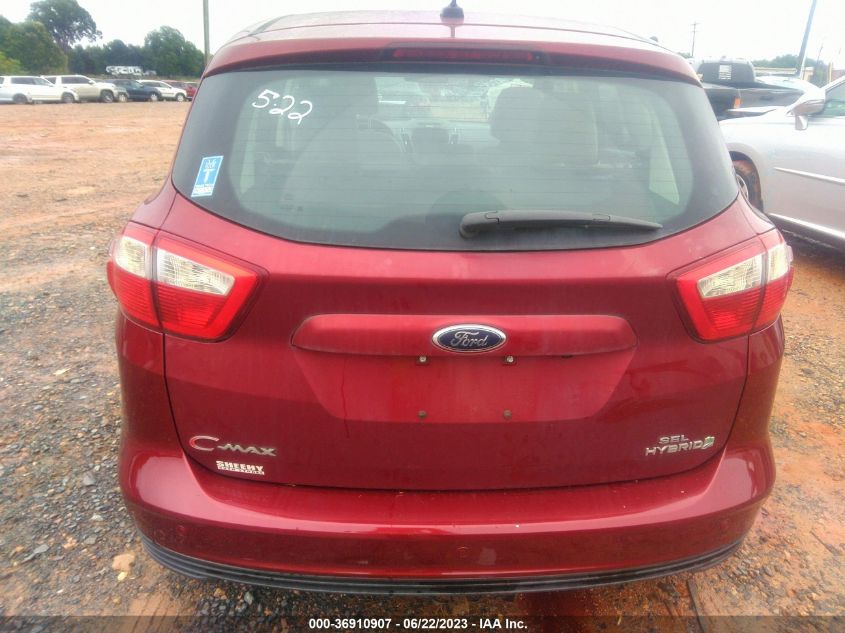 2013 FORD C-MAX HYBRID SEL - 1FADP5BU7DL510298