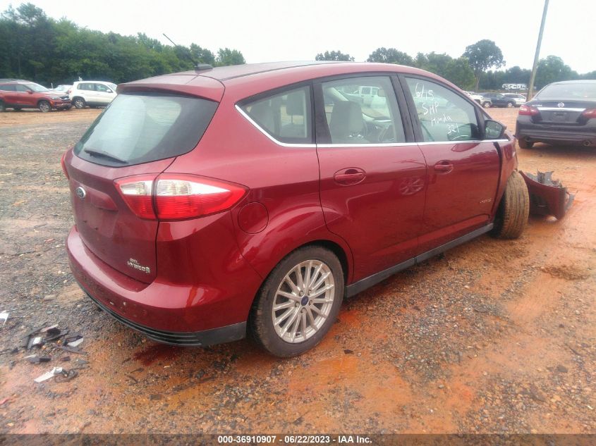 2013 FORD C-MAX HYBRID SEL - 1FADP5BU7DL510298