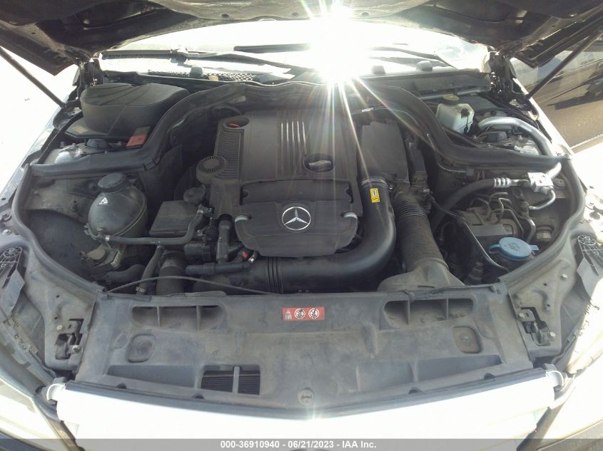 2013 MERCEDES-BENZ C-CLASS C 250 - WDDGF4HB2DA752783