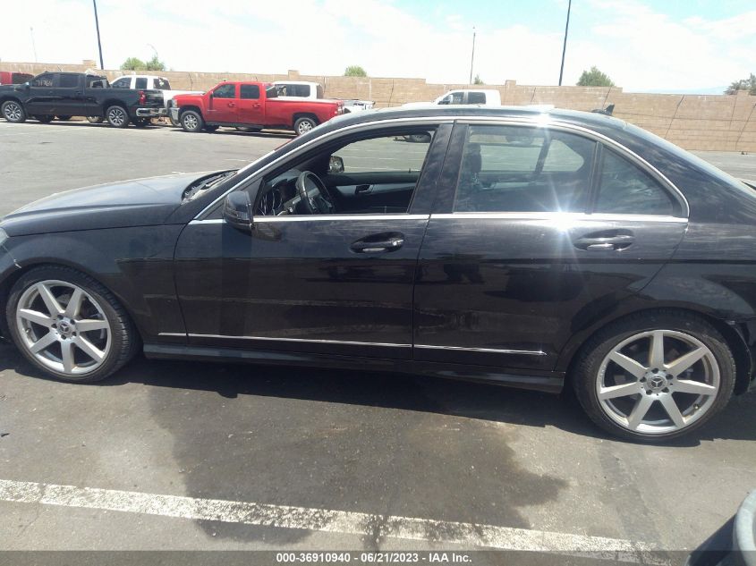 2013 MERCEDES-BENZ C-CLASS C 250 - WDDGF4HB2DA752783
