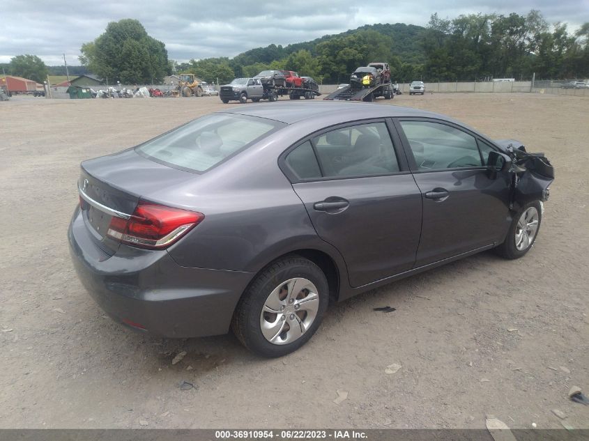 2015 HONDA CIVIC SEDAN LX - 19XFB2F5XFE106281