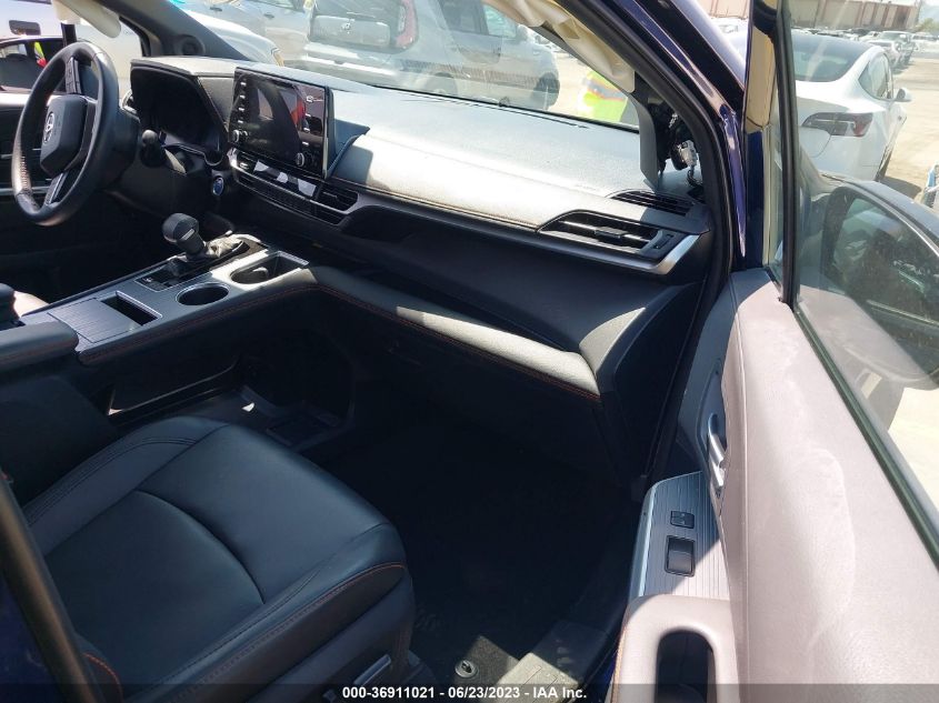 2021 TOYOTA SIENNA XSE - 5TDDRKEC3MS015892