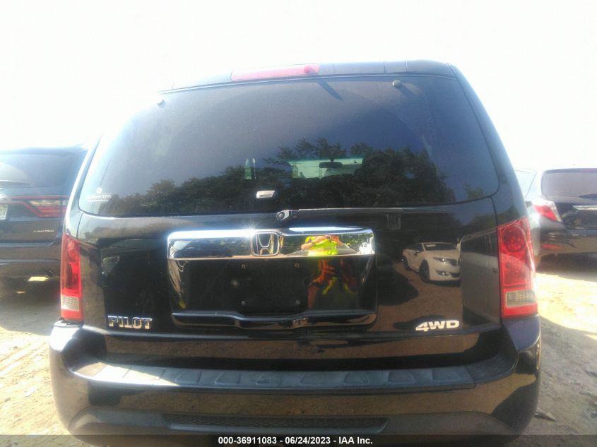 2013 HONDA PILOT EX - 5FNYF4H41DB003304