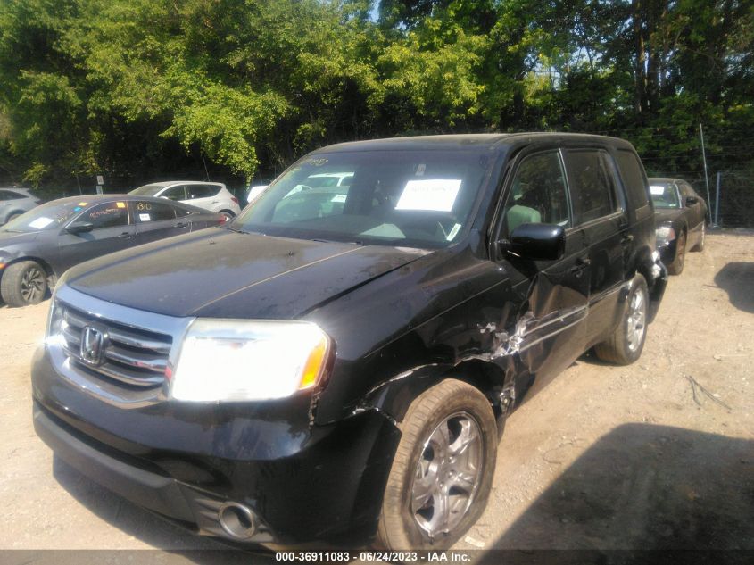 2013 HONDA PILOT EX - 5FNYF4H41DB003304