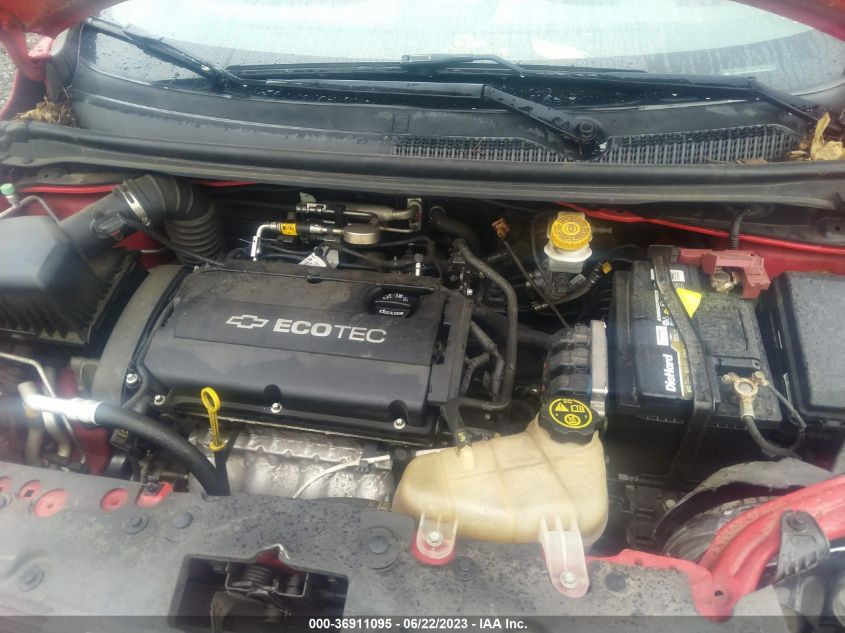 2014 CHEVROLET SONIC LT - 1G1JC6SH2E4136494