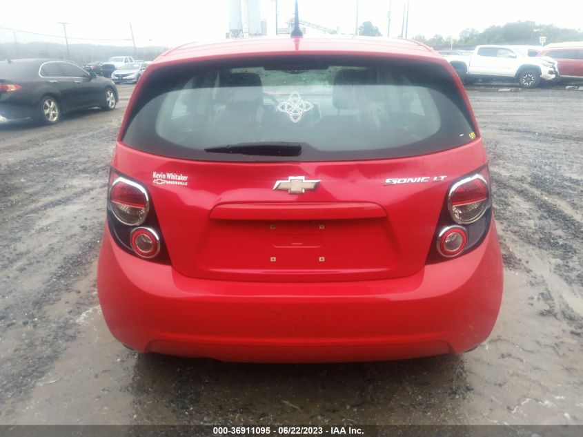 2014 CHEVROLET SONIC LT - 1G1JC6SH2E4136494