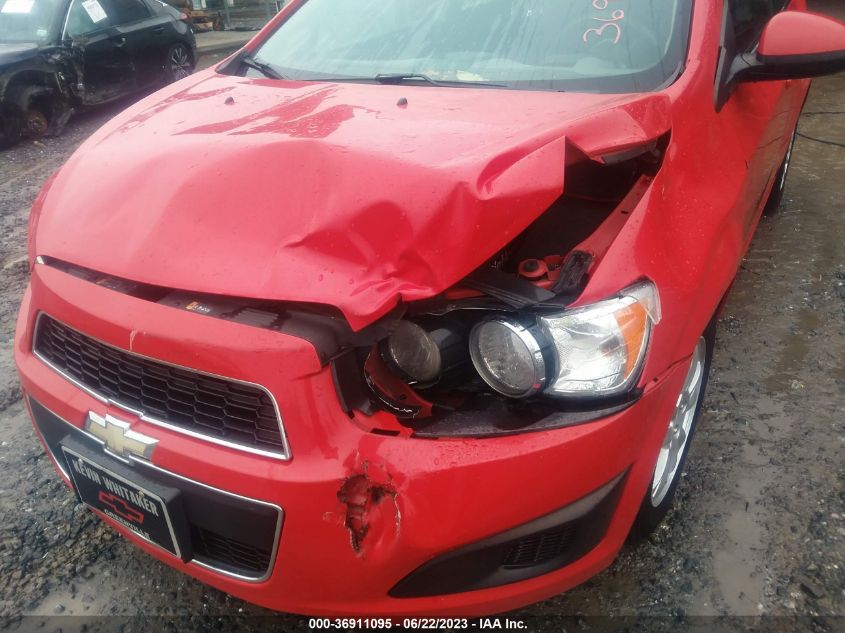 2014 CHEVROLET SONIC LT - 1G1JC6SH2E4136494