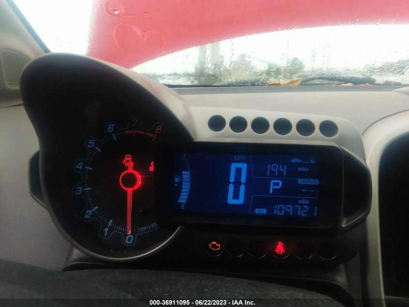 2014 CHEVROLET SONIC LT - 1G1JC6SH2E4136494