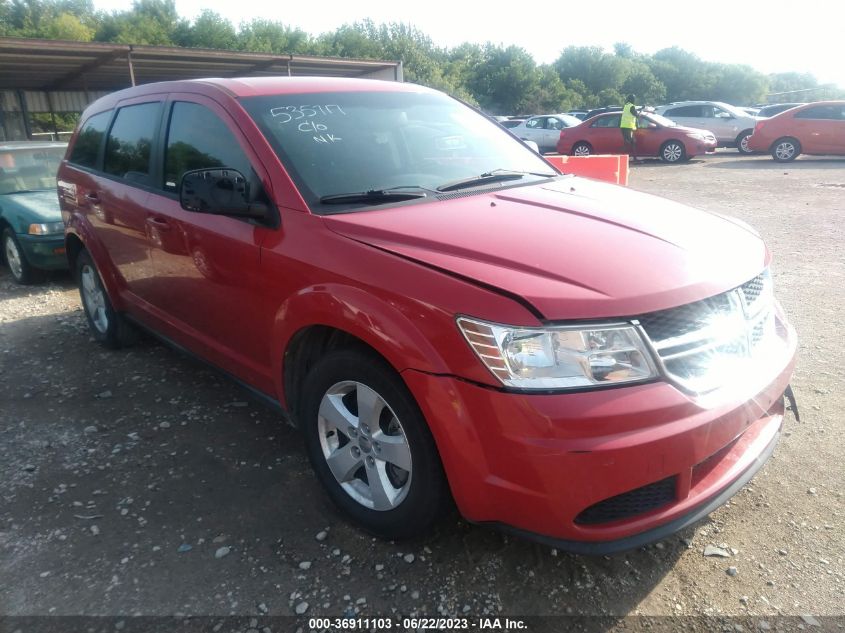 2013 DODGE JOURNEY SE - 3C4PDCAB4DT535717