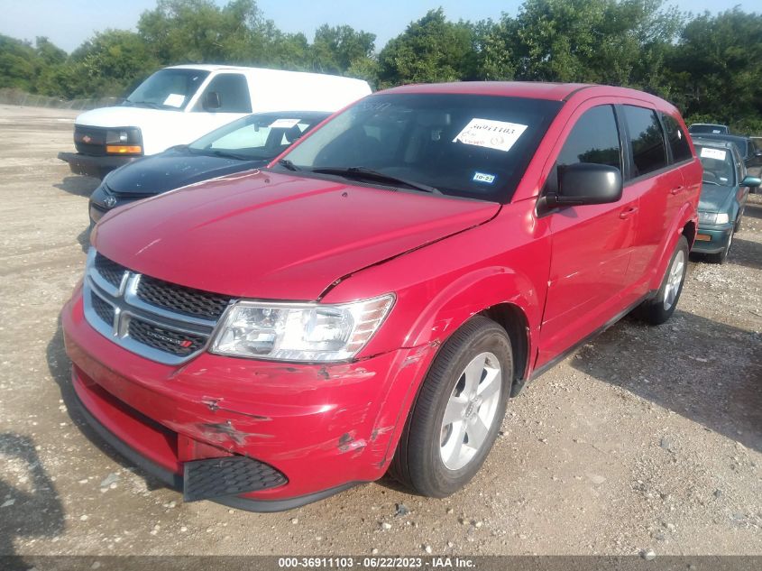 2013 DODGE JOURNEY SE - 3C4PDCAB4DT535717