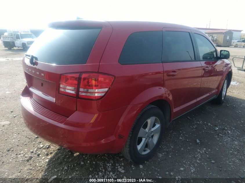 2013 DODGE JOURNEY SE - 3C4PDCAB4DT535717