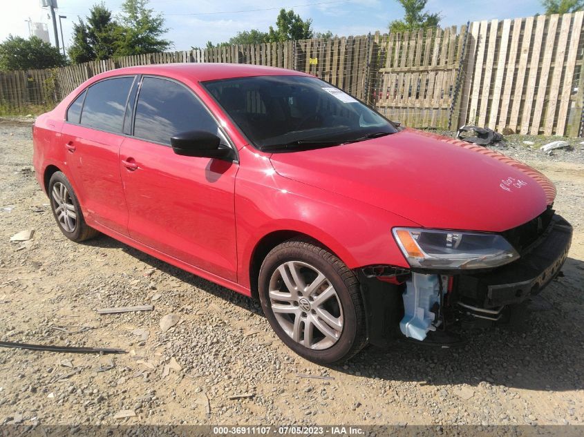 2015 VOLKSWAGEN JETTA SEDAN 2.0L S - 3VW2K7AJ1FM252653