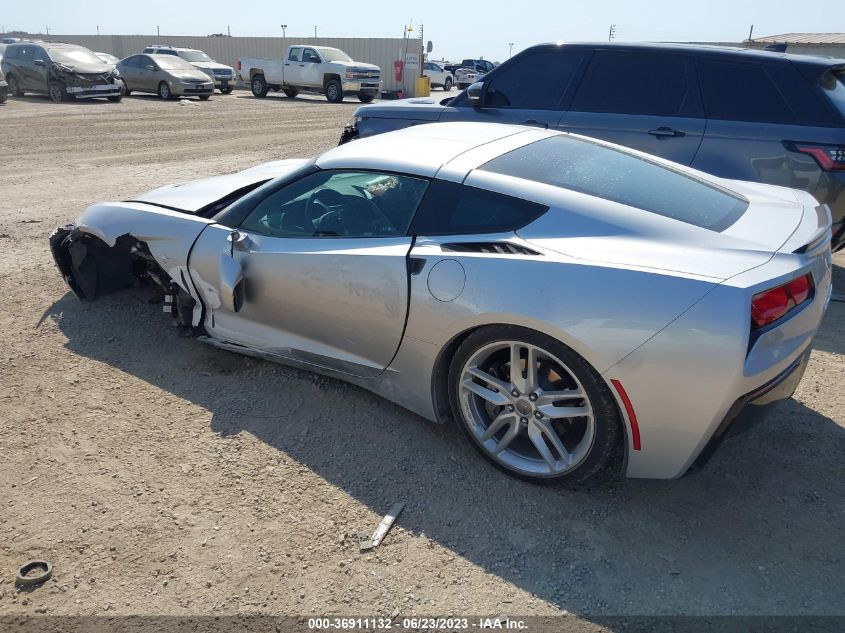 2019 CHEVROLET CORVETTE 2LT - 1G1YD2D72K5107799