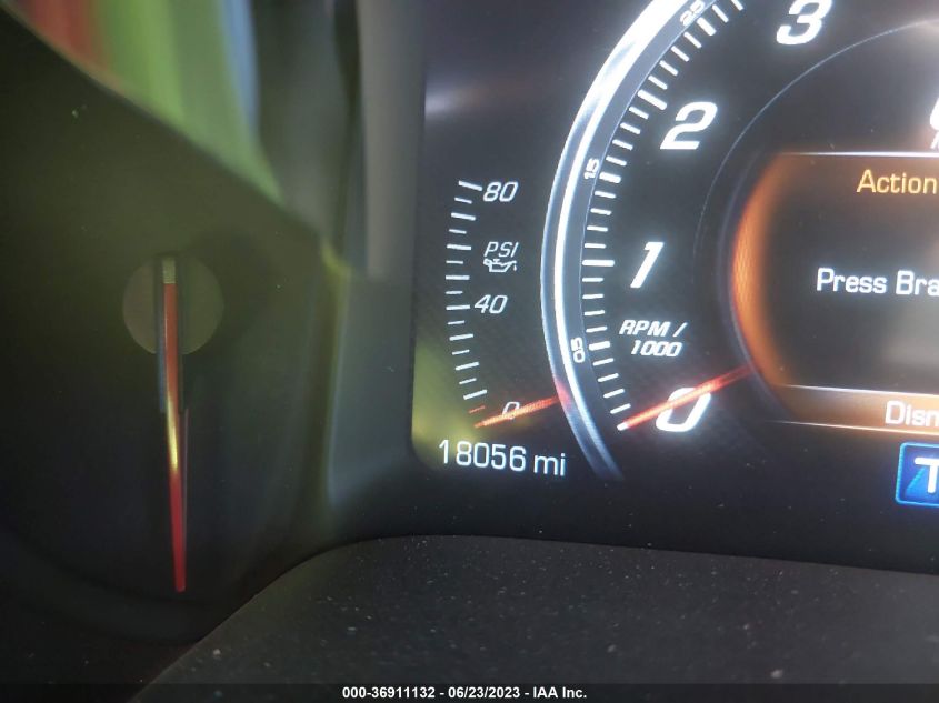 2019 CHEVROLET CORVETTE 2LT - 1G1YD2D72K5107799