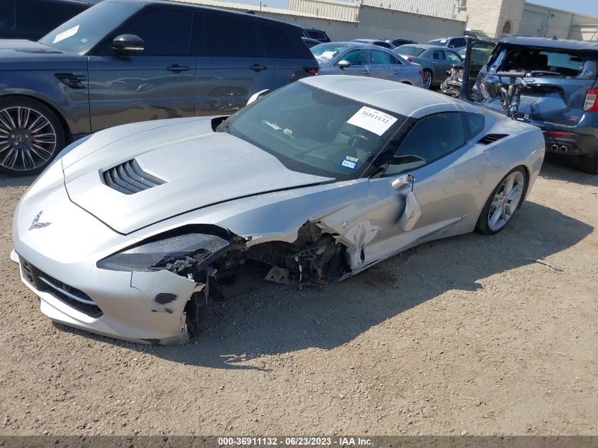2019 CHEVROLET CORVETTE 2LT - 1G1YD2D72K5107799