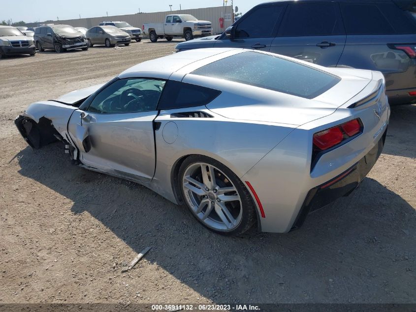 2019 CHEVROLET CORVETTE 2LT - 1G1YD2D72K5107799