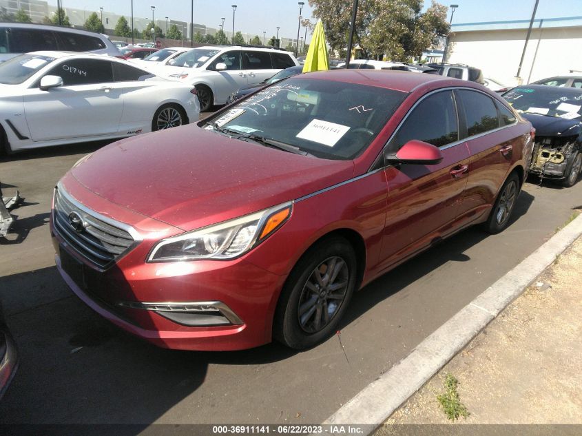 2015 HYUNDAI SONATA SE - 5NPE24AF8FH137175