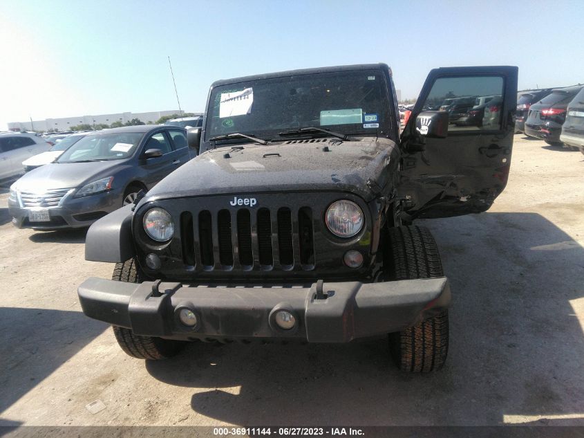 2014 JEEP WRANGLER UNLIMITED SPORT - 1C4BJWDG1EL282901