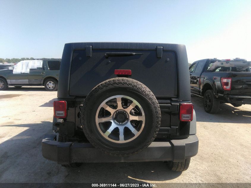 2014 JEEP WRANGLER UNLIMITED SPORT - 1C4BJWDG1EL282901