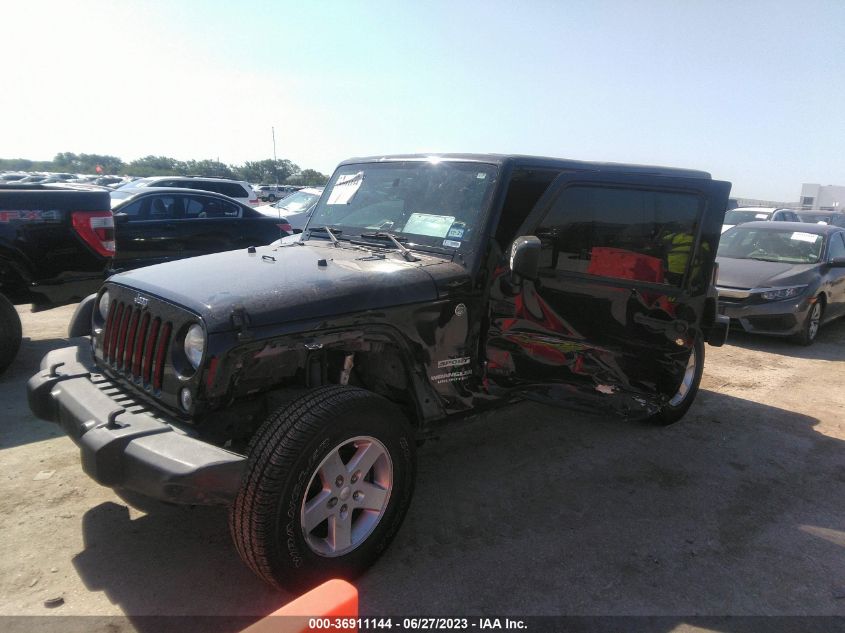 2014 JEEP WRANGLER UNLIMITED SPORT - 1C4BJWDG1EL282901