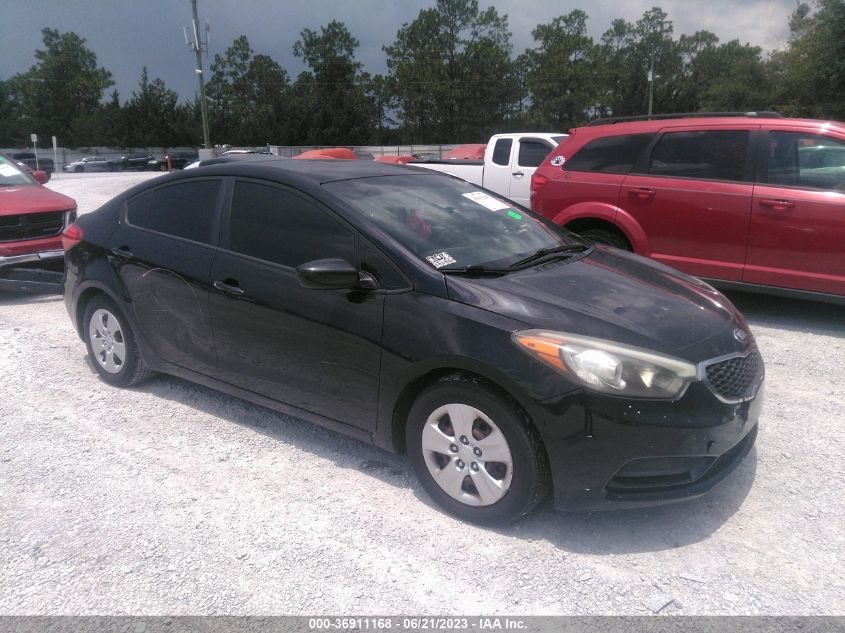 2015 KIA FORTE LX - KNAFK4A6XF5390225