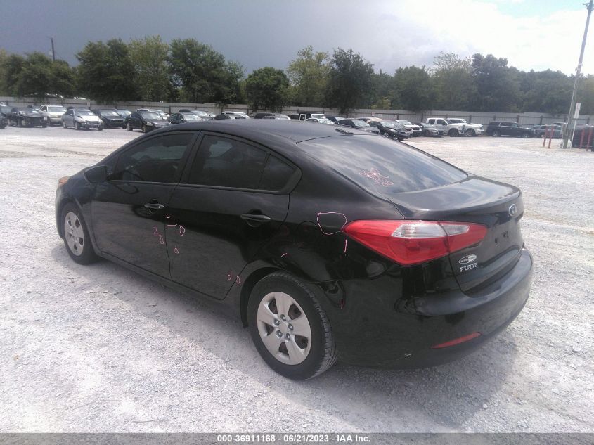 2015 KIA FORTE LX - KNAFK4A6XF5390225