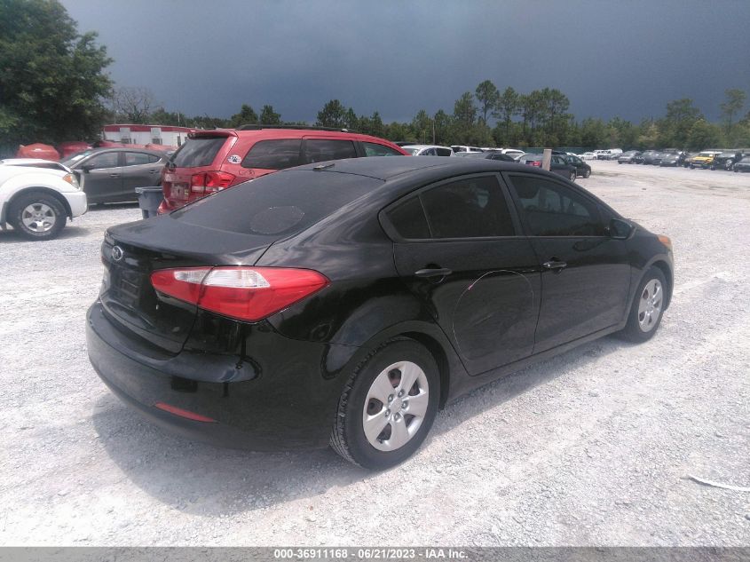 2015 KIA FORTE LX - KNAFK4A6XF5390225