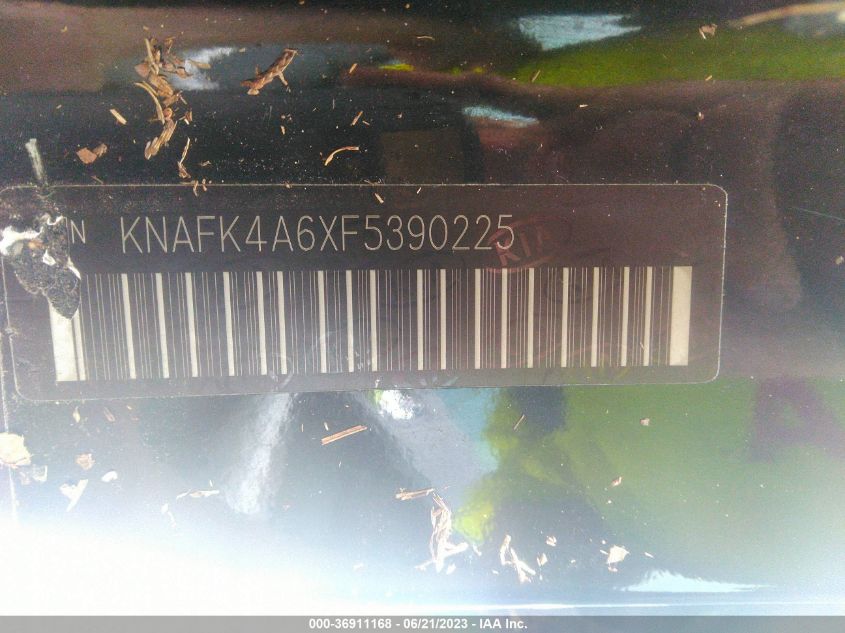 2015 KIA FORTE LX - KNAFK4A6XF5390225