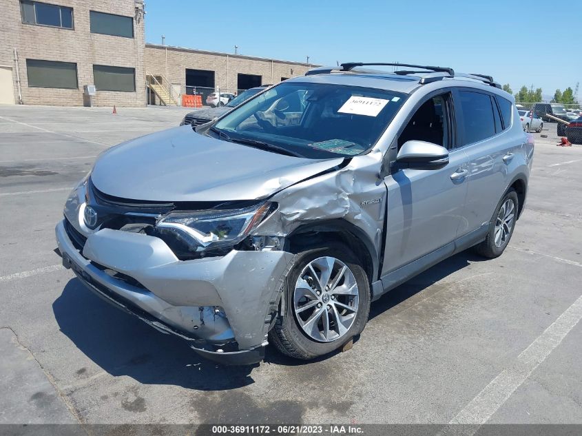 2017 TOYOTA RAV4 HYBRID XLE/LE PLUS - JTMRJREV0HD111472