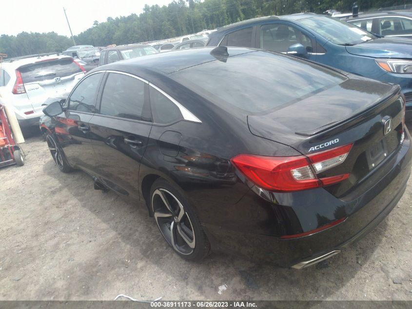 2020 HONDA ACCORD SEDAN SPORT - 1HGCV2F31LA013187