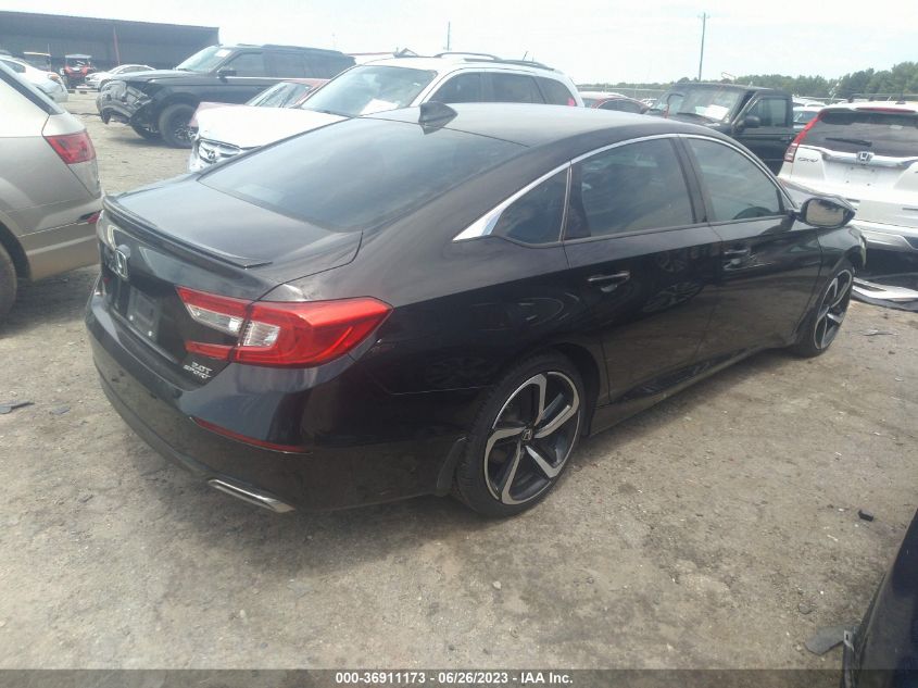 2020 HONDA ACCORD SEDAN SPORT - 1HGCV2F31LA013187