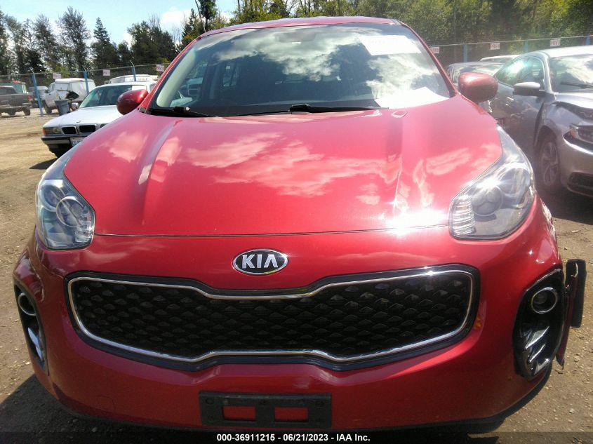 2018 KIA SPORTAGE LX - KNDPMCAC9J7326854