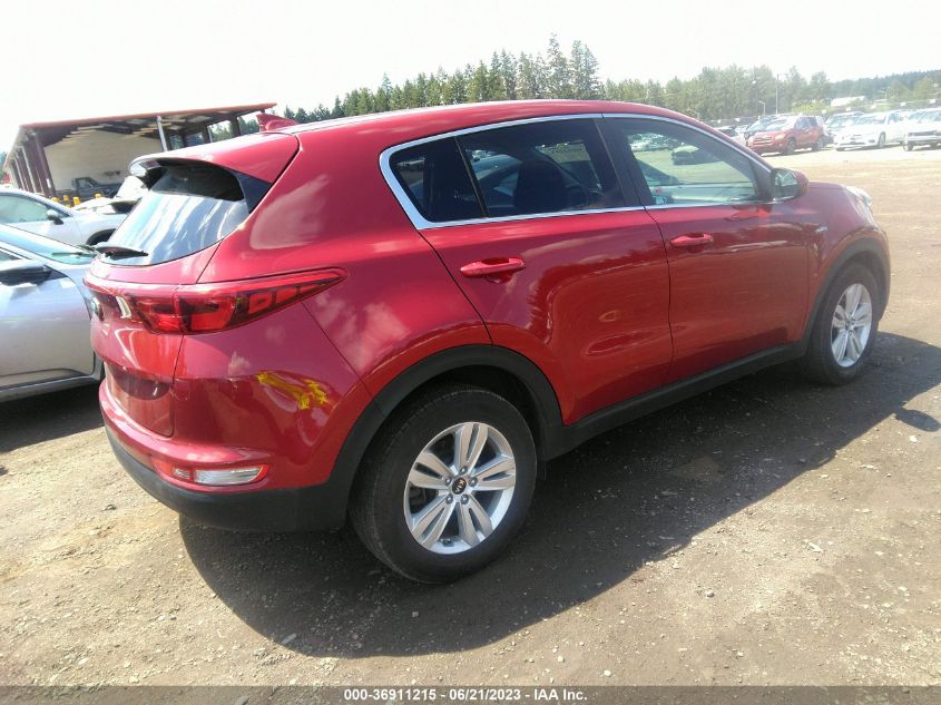 2018 KIA SPORTAGE LX - KNDPMCAC9J7326854