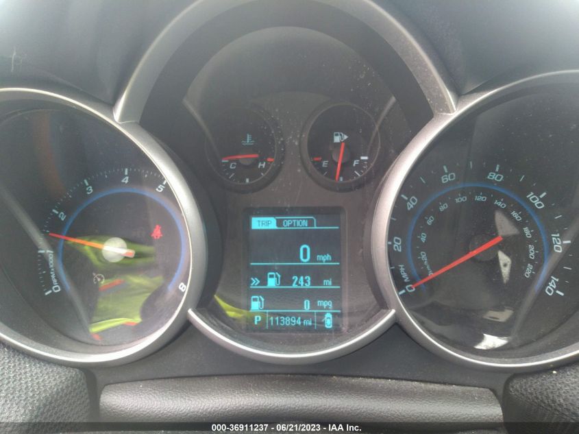 2014 CHEVROLET CRUZE 1LT - 1G1PC5SB1E7357101
