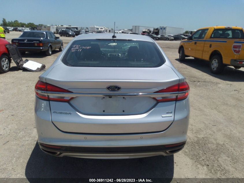 2018 FORD FUSION SE - 3FA6P0H97JR161171